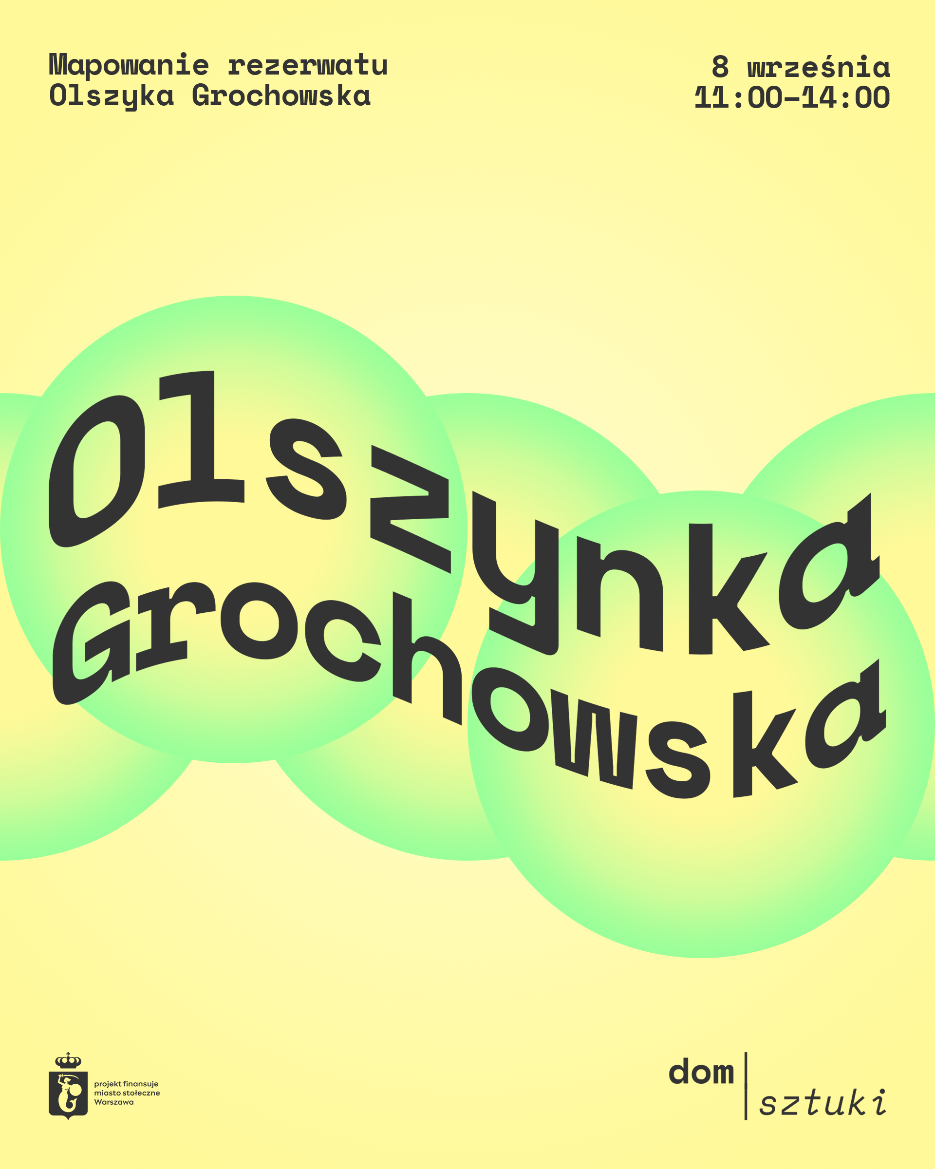 Mapowanie Olszynki Grochowskiej → spacer